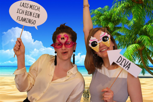 Greenscreen mit Effekt