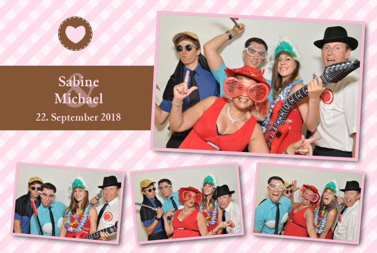 Collage Sommerfest für Fotobox mieten in Dresden