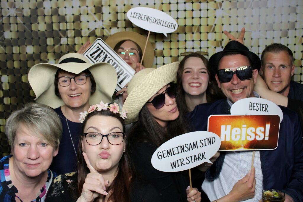 Blitzkiste auf einer Firmenfeier